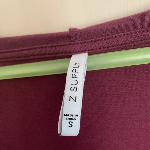 Z SUPPLY t-shirt material cardigan - Picture 3 of 3